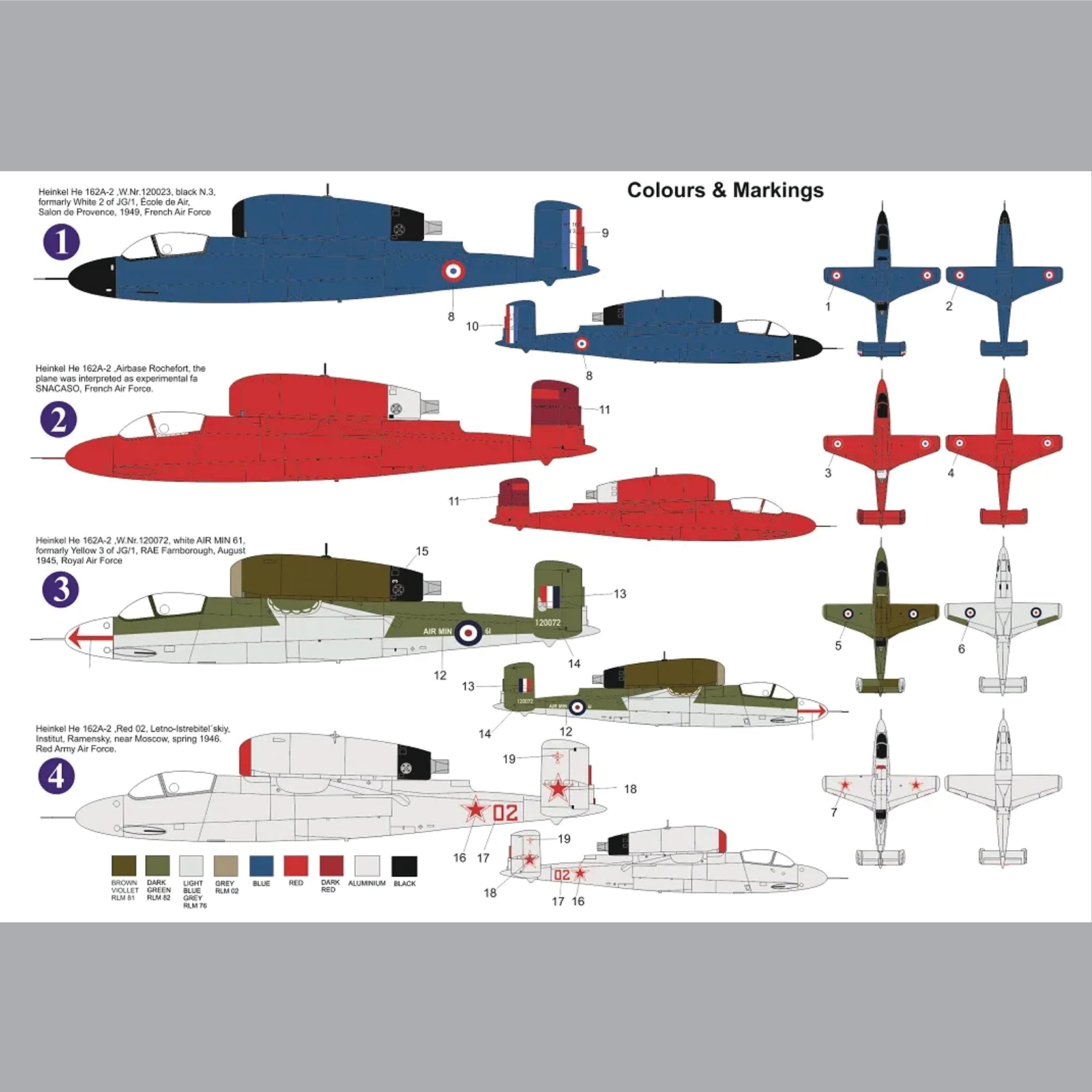 Heinkel He 162A-2 "Post War"
