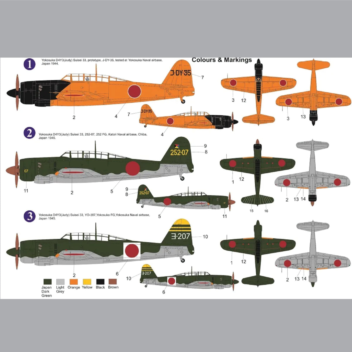 Yokosuka D4Y3 "Judy" Suisei 33
