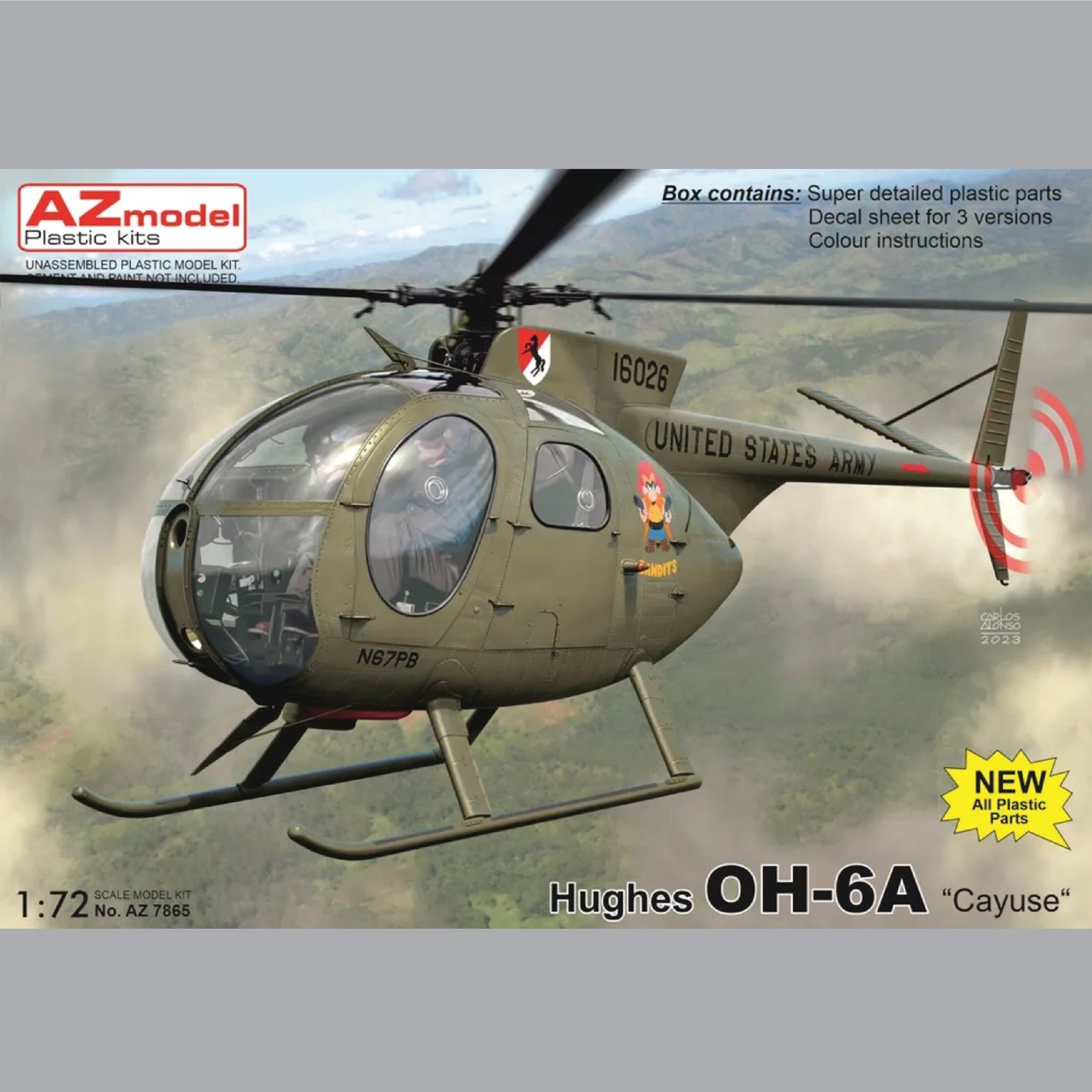 Hughes OH-6A 'Cayuse'