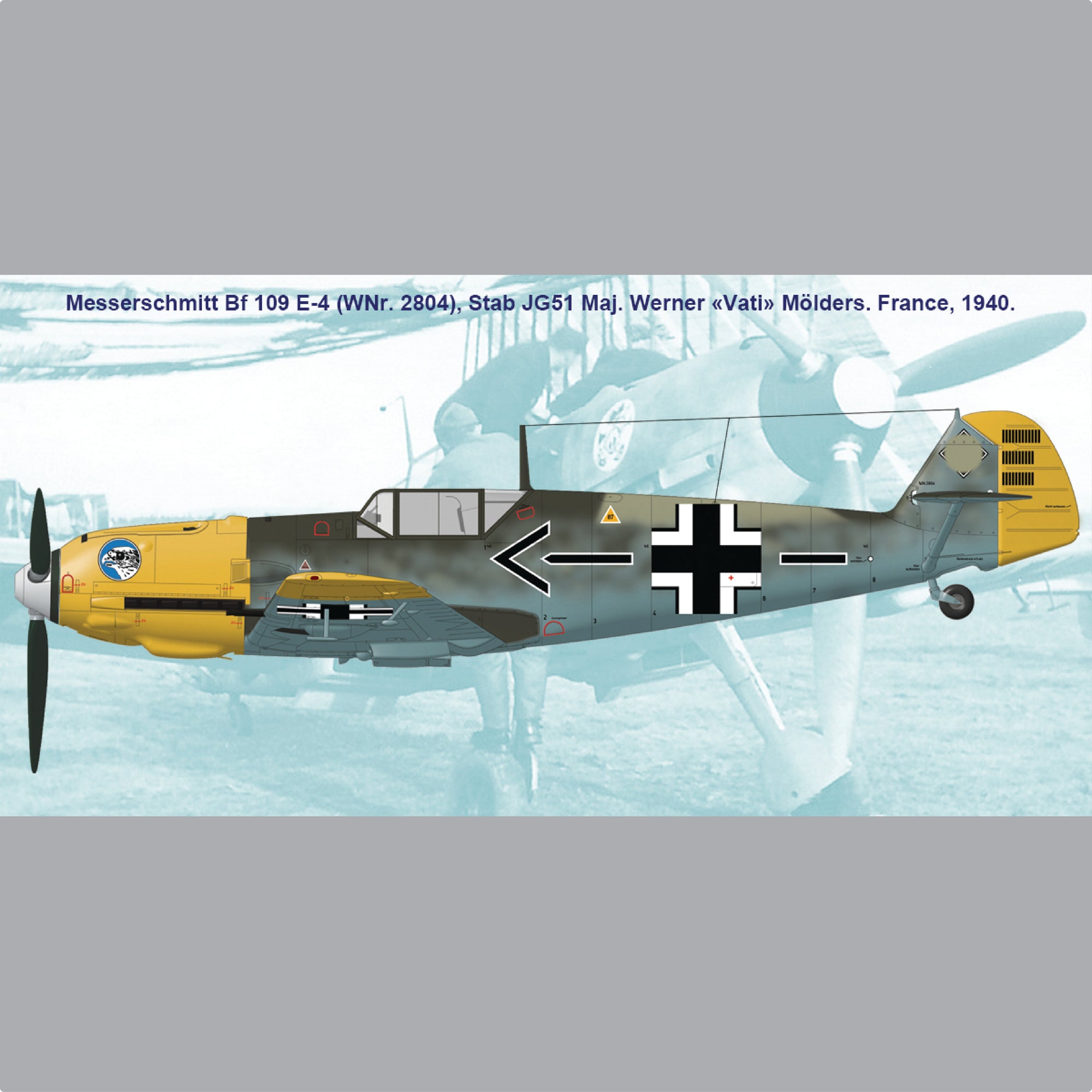 Messerschmitt Bf 109E-4 "Emil"