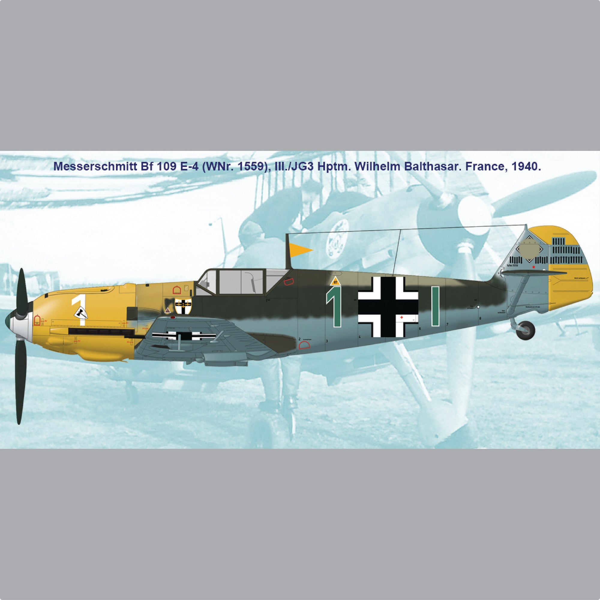 Messerschmitt Bf 109E-4 "Emil"